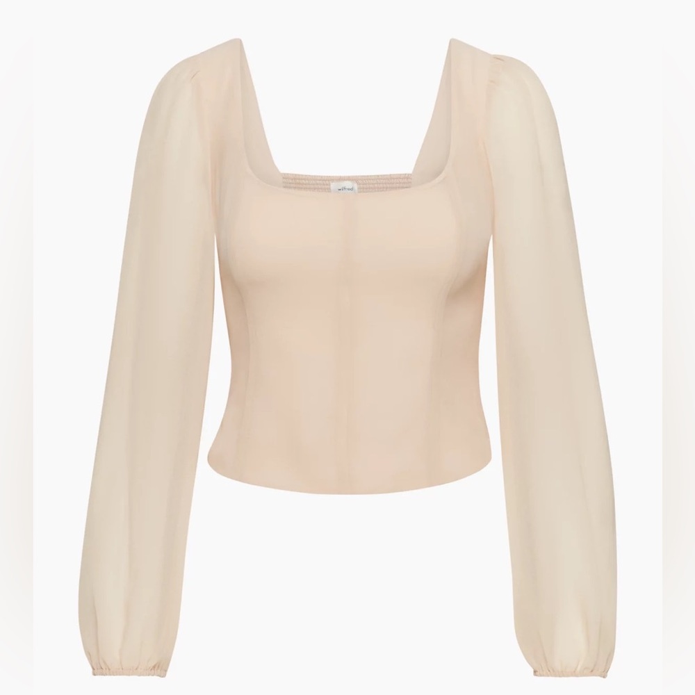 Wilfred Grace Pink Milkmaid Corset Top - Picture 2 of 6